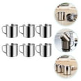 thumbnail image 4 of 6 uds. Tazas de agua para niños, tazas de café expreso, tazas de café de acero inoxidable, tazas de agua pequeñas, accesorios para el hogar, 4 of 5