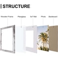 thumbnail image 2 of decorUhome 8x10 Distressed White Picture Frame Set of 9, Display 5x7 Pictures with Mat or 8x10 without Mat, Photo Frames for Wall or Tabletop, 2 of 9