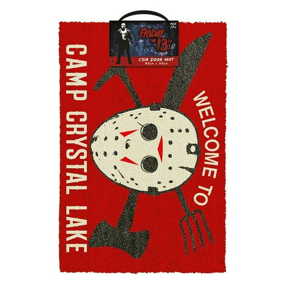 Friday The 13th Camp Tapis de Porte en Fibre de Coco Cristal