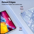 thumbnail image 6 of Dteck Smart Case for 9th 8th 7th Generation 10.2 inch,Leather Glittering Sparkly Folio Shockproof Sparkly Crystal Clear Back Cover Stand Case for iPad 10.2" 2021/2020/2019,Blue, 6 of 7