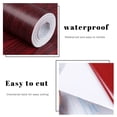 thumbnail image 4 of Wood wallpapers and peeling wood contact paper cabinets with natural wood grain, 4 of 5