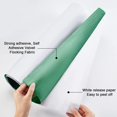 thumbnail image 3 of 15.7x47 Green Self-Adhesive Felt Fabric 2mm Thick Jewelry Box Felt Liner DIY, 3 of 7