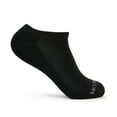 thumbnail image 2 of Fruit of the Loom Active No-Show Socks for Women, Black, Sizes 8-12 (10-Pack), 2 of 5