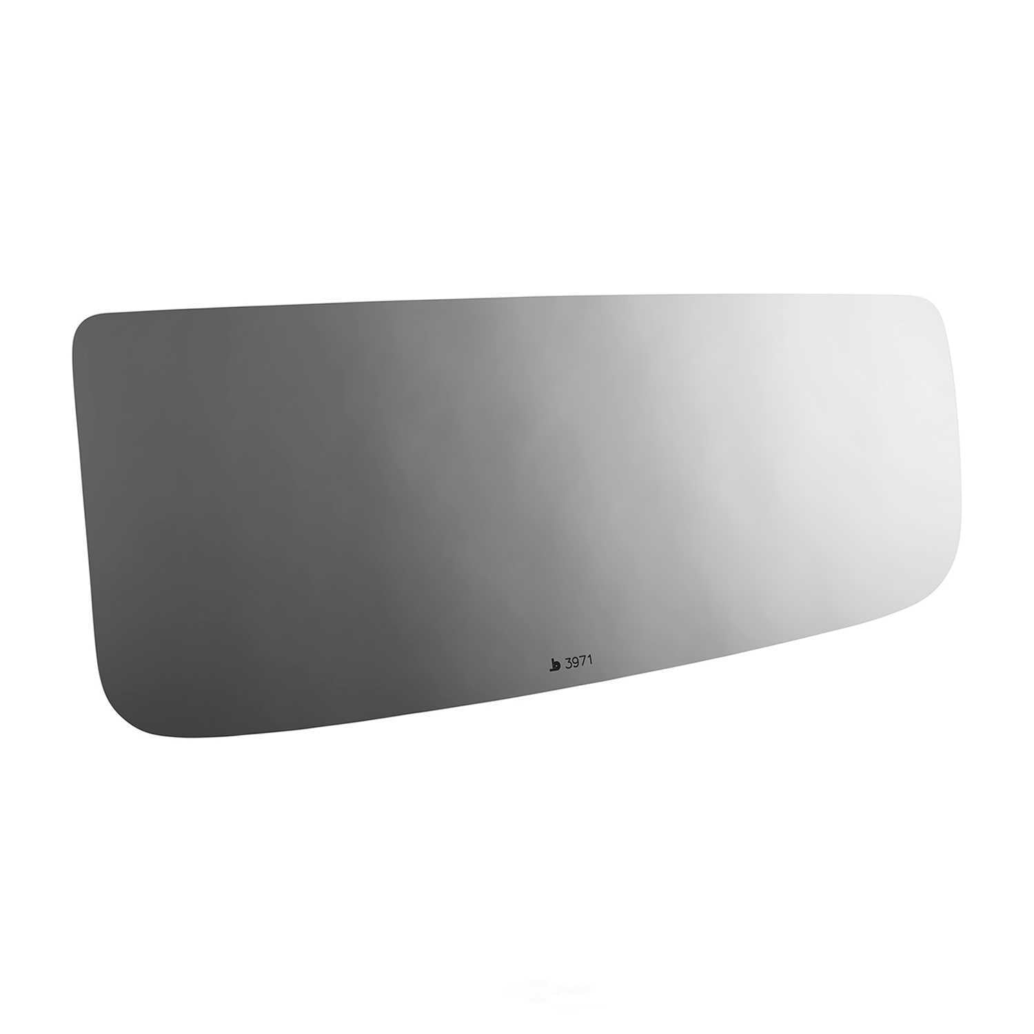 Burco Side View Mirror Replacement Glass - Clear Glass - 3971