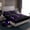 Purple Black, variant on Manfei Cartoon Console Twin Sheet Sets,Modern Video Game Twin Fitted Sheet,Purple Geometric Honeycomb Flat Sheet For Boys Teens,Super Cozy Room Decor,3-Piece