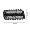 thumbnail image 2 of Unique Bargains Women's 1pc Stylish Bead Hollow Wide Headwrap Black, 2 of 5