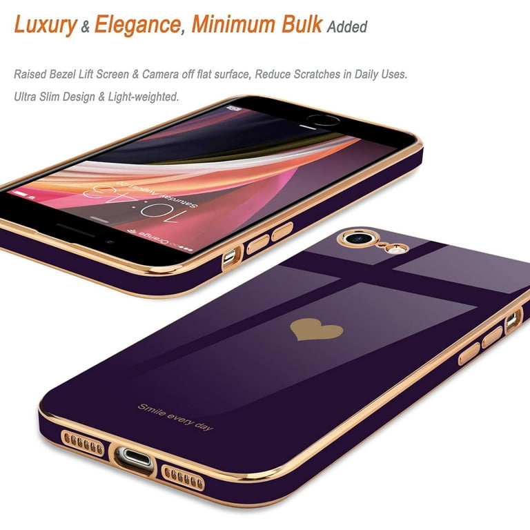 【グッチ】BlindforLove Bee iPhone7/8/SEケース BG Amazon.com: Qokey for iPhone SE/iPhone 8/7 Case,Cute Clear