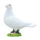 thumbnail image 2 of Estatua de paloma de simulación, figura de paloma blanca, escultura de resina, paloma artificial Estilo B, 2 of 9