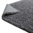 thumbnail image 3 of Modern Contemporary Urban Design Living Lounge Room Area Rug Runner Floor Carpet, Fabric, Dark Grey Gray, 3 of 6