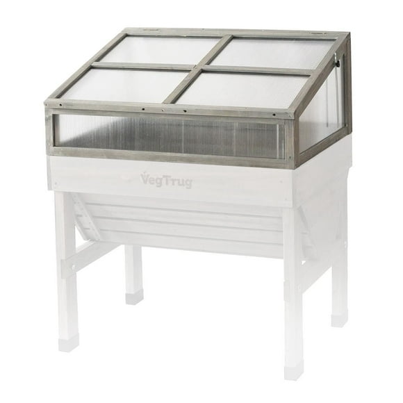 VegTrug Small Cold Frame - Grey Wash