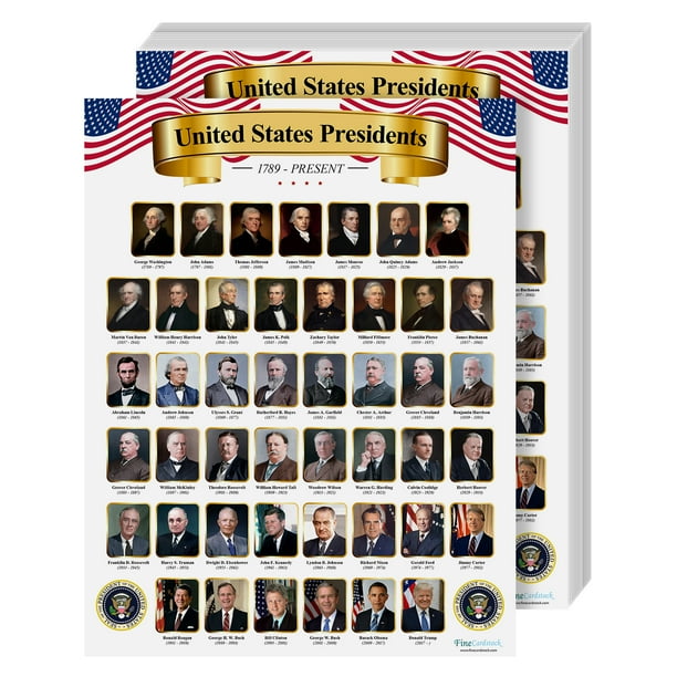 Presidents of the United States Educational Chart – Great Learning Tool ...