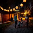 thumbnail image 5 of Lantern String Lights Plug in, Outdoor Lantern Lights String 23FT -50 Nylon Lantern String Lights for Patio,White Lights String for Bedroom(Lanterns, 5 of 5