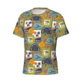 thumbnail image 3 of Rocae Hawaiian Style for Men's Moisture-Wicking Crew Tee - T-Shirt for Sports, Outdoor Activities, and Casual Wear3X-Large, 3 of 9