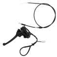 thumbnail image 2 of Cable De Acelerador De Pulgar De 46,45 Pulgadas, Conjunto De Acelerador De Palanca De Freno Doble A Prueba De Herrumbre Negro De 22 Mm Para 50-250 Cc ATV Go Kart Anggrek Otros, 2 of 8