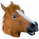 thumbnail image 3 of Máscara de cabeza de unicornio Caballo de látex para disfraces Fiesta de disfraces de Halloween, Máscara de goma de látex con cabeza de unicornio espeluznante para adultos MFZFUKR LN-1972-1, 3 of 7