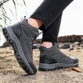 thumbnail image 3 of YOURDIARY Mens Hiking Boots Waterproof Non-Slip Outdoor Trekking Shoes Lightweight Durable Trail Camping Mountaineering Boots, 3 of 6