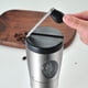 thumbnail image 1 of Molinillo de granos de café portátil con ajuste de hierbas de cerámica ajustable - Molinillo de manivela de acero, 5 niveles ajustables LingWen 9024735496007, 1 of 1