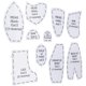 thumbnail image 5 of Bärennähtemplate Set, Pädagogische Gefllte Acryl Bärennähmuster DIY 10pcs, 5 of 5