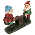 thumbnail image 2 of Juego de estatuas de gnomos de jardín, resistentes a la intemperie y al agua, adornos de césped para decoración del hogar, regalos, 2 of 14