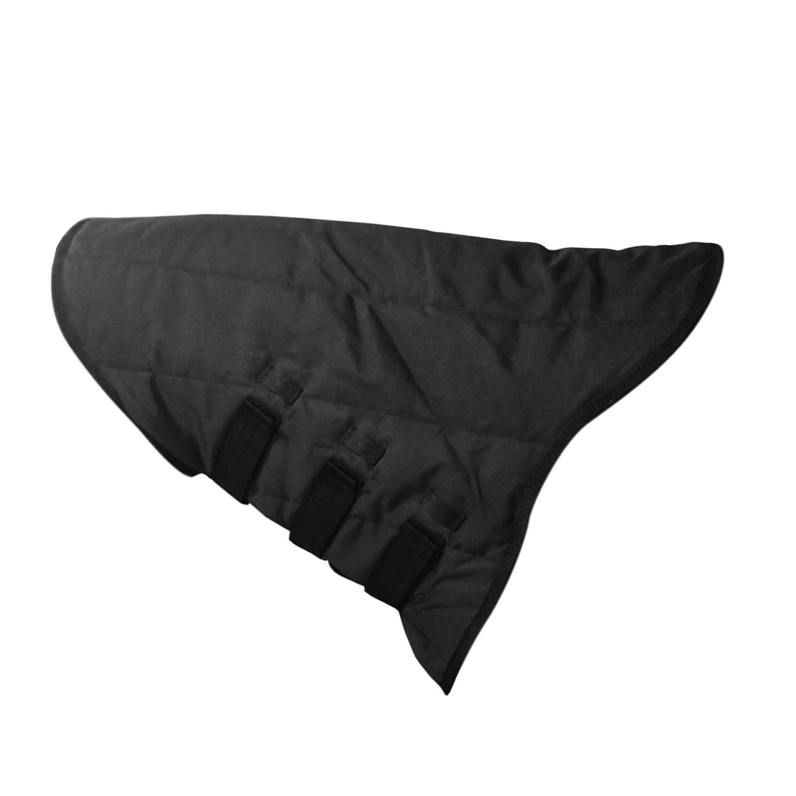 GARENDE Horse Neck Cover 600D Oxford Cloth Warm Equestrian Accessory Neck Protection Black