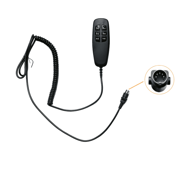OEM LINENSPA Adjustable Bed Richmat HJH56 5 Pin Wired Remote Control Replacement