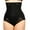 Black, variant on FITVALEN Women Butt Lifter Shapewear Hi-Waist Double Tummy Control Panty Waist Trainer Body Shaper