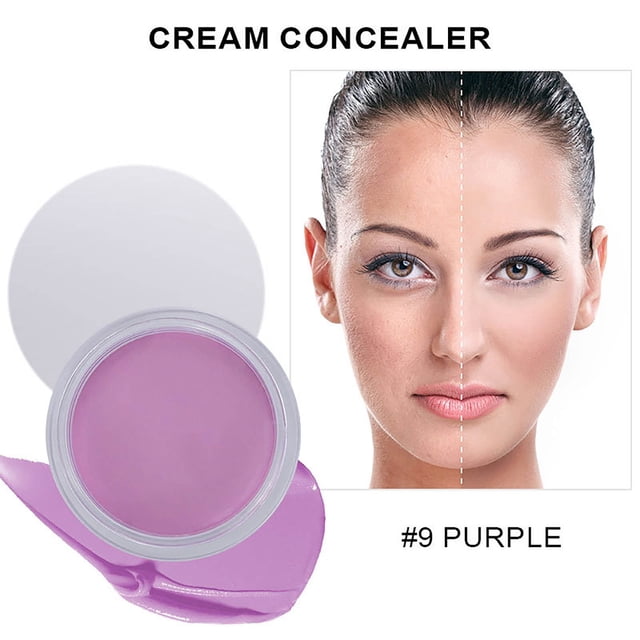SIfdSeng Concealer Full Coverage Set Under Eye Brightener Concealer for Conceals Dark Circles Foundation Face Makeup Kit Color Correcting Concealer Eye Ring Corrector De Ojeras White Foundation