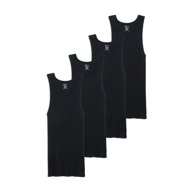 Jockey Débardeur A-Shirt pour Homme en Coton 100 % - Lot de 4
