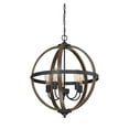 thumbnail image 5 of Trade Winds Lighting 5-Light Pendant Light In Wood, 5 of 6