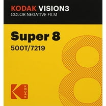 Kodak VISION3 500T/7219 Color Negative Film, SP464 Super 8 Cartridge, 50' Roll