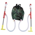 thumbnail image 3 of Distribuidor de fertilizantes, aplicador de estiércol agrícola, para jardín, portátil, con mochila Tubo metálico doble, 3 of 8