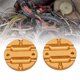 thumbnail image 1 of Molde Conector A Tope De Doble Cavidad Molde 12-10AWG Terminal Resistente A La Intemperie Para Barras Selladoras Pistola De Pegamento Termofusible Aplicaciones Marinas Automotrices, 1 of 7