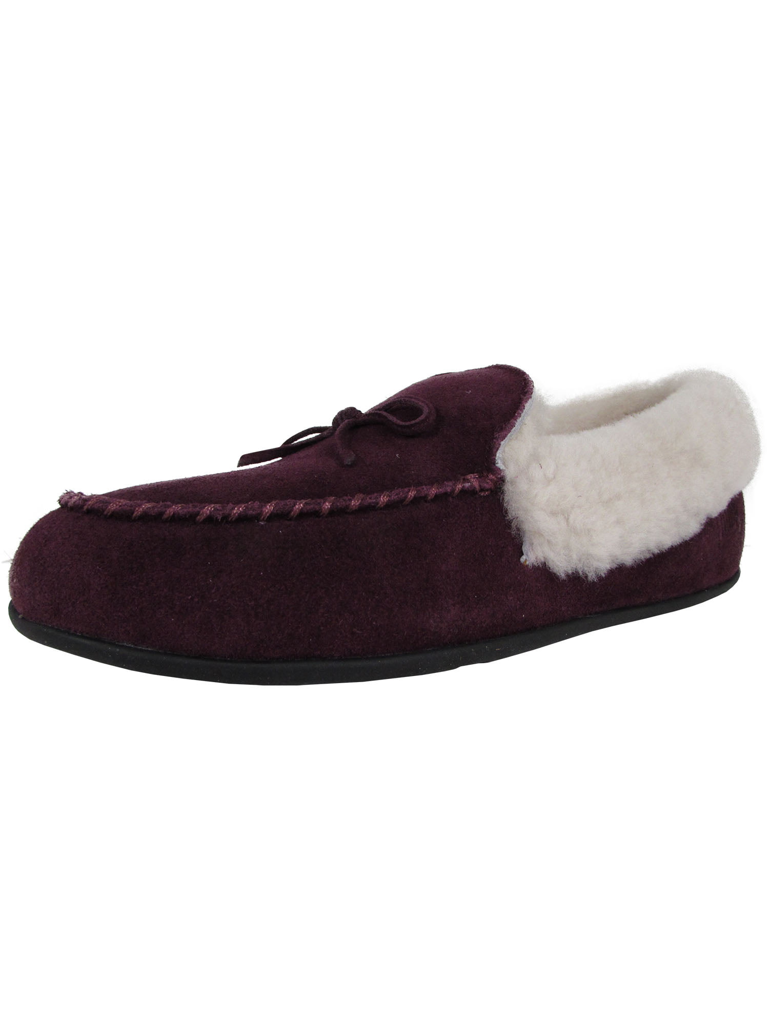 suede moccasin slippers womens