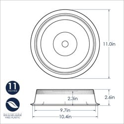 Nordic Ware Cover Microwave Spatter 65000