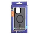 thumbnail image 5 of Funda TEKKU Matte Color para iPhone 15 PRO Trans Negra compatible con MagSafe, 5 of 5