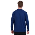 thumbnail image 1 of Denali Performance Men's Mega Solar ProtectUV Long Sleeve, Navy Blue, Medium, 1 of 4