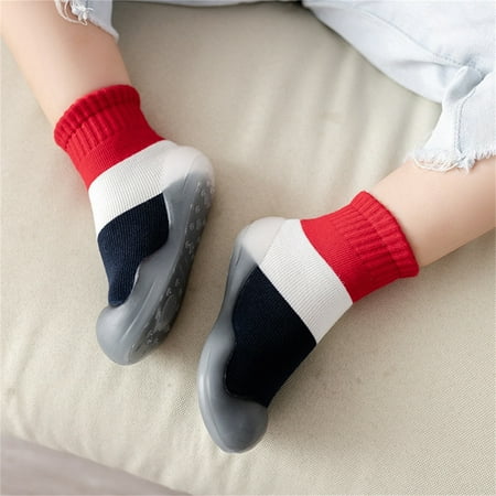 

Cathalem Go Walk Baby Toddler Kids Baby Boys Girls Shoes First Walkers Contrast Color Antislip Size 10 Girls Shoes Black 6 Months
