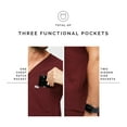 thumbnail image 5 of FIGS Chisec Three-Pocket Scrub Top for Men  Burgundy, M, 5 of 9
