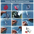 thumbnail image 3 of Car Windshield Repair Kit DIY Car Window Repair Tools for Fix Auto Window Glass Scratch, 3 of 7