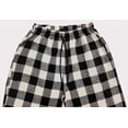thumbnail image 4 of Pijamas de Franela a Cuadros de Algodón, Pantalón Largo Con Bolsillos, Para Hombre Corte Recto, 4 of 8