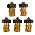thumbnail image 3 of 3D Printer Hotend Nozzle, Extruder Nozzle Brass Scratch Proof  For 1.75mm Filament 3D Printer Nozzle, 3 of 8