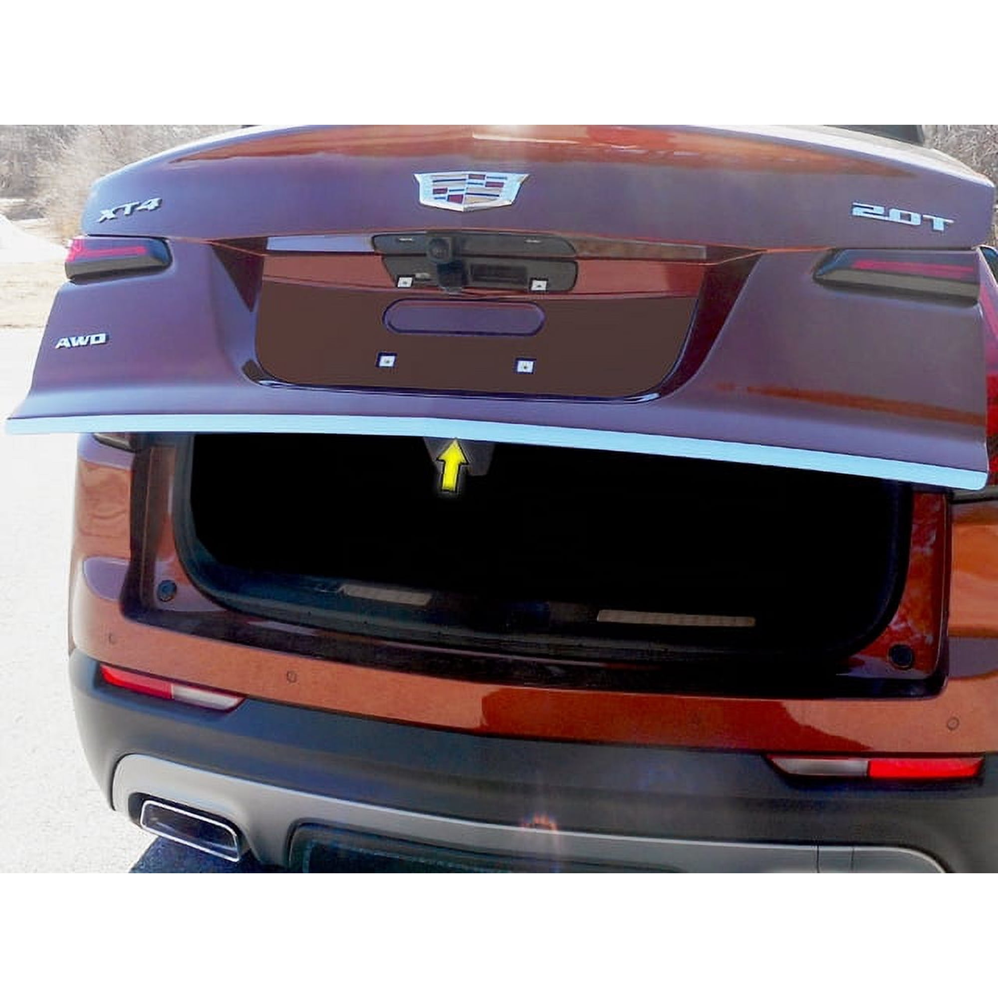 Stainless Steel Rear Deck Accent 1Pc Fits 2019-2020 Cadillac XT4 RD59210 QAA