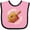 Pink and Black, variant on Inktastic Hanukkah Dreidel Game Boys or Girls Baby Bib