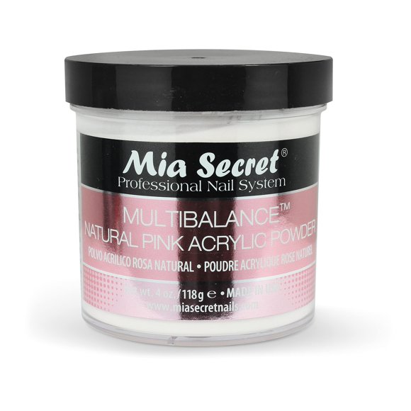 Polvo acrílico Mia Secret Multi Balance Natural Pink 120ml