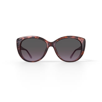 Vintage Cat Eye Sunglasses with Case Rx-able Lenses Keo Women main image 4