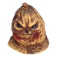 thumbnail image 3 of Adorno con luz de cabeza de calabaza de resina aterradora, decoración del hogar para Halloween, adornos de escultura de Halloween # B, 3 of 5