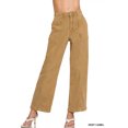 thumbnail image 1 of Je Suis un JUNKY de Mode Zenana à Jambe Droite avec Poches Utilitaires (DEEPCAMEL, m), 1 of 3