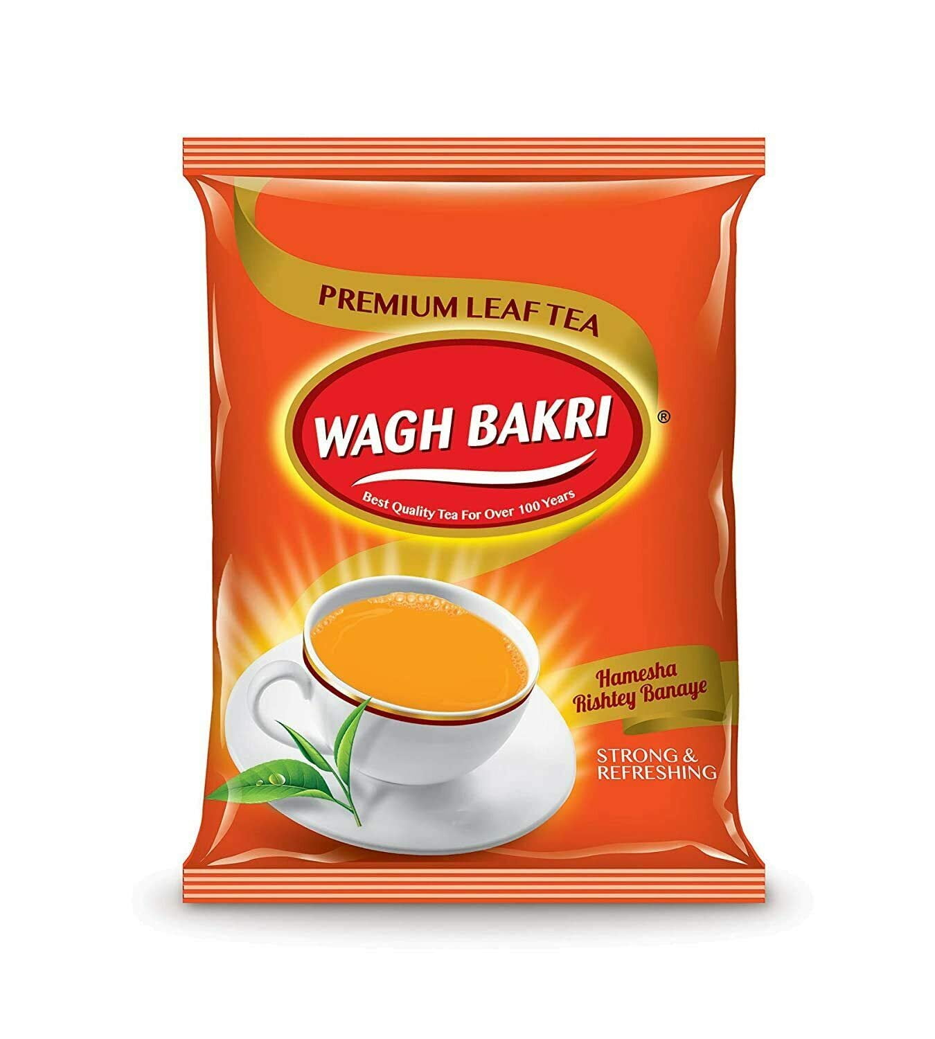 Wagh Bakri Black Premium Loose Tea From Assam Special International Blend (1 Lb)