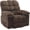 Brown, variant on Sunvasagoo Chenille Rocking Recliner Chair, 360° Swivel, Manual Recline, 300Lb Capacity, 3 Colors