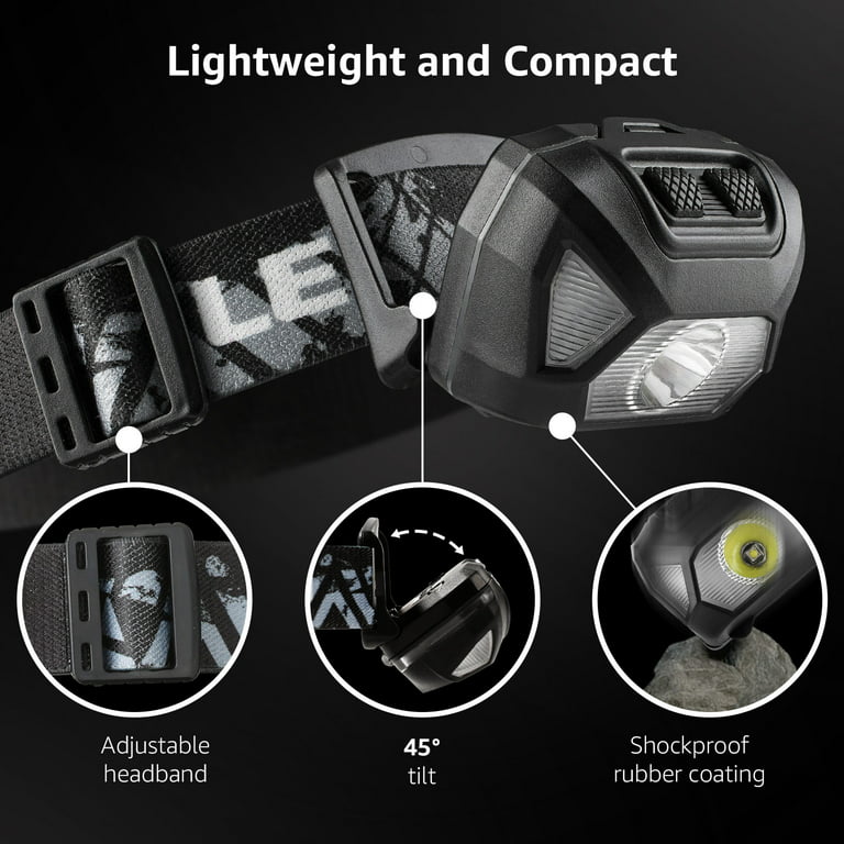 Headlamp Set-LED 2 Pack-Batteries Included